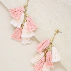 ETTIKA DAYDREAMER TASSEL 18K GOLD PLATED EARRINGS